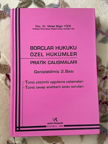 Borçlar hukuku özel