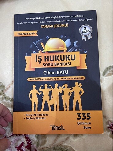 İş hukuku tamamı çözümlü soru bankası