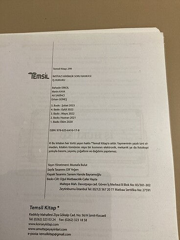  İmtiyaz hakimlik soru bankası