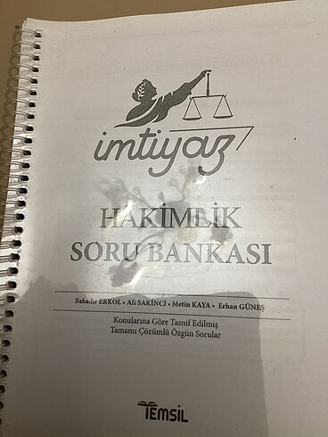 İmtiyaz hakimlik soru bankası