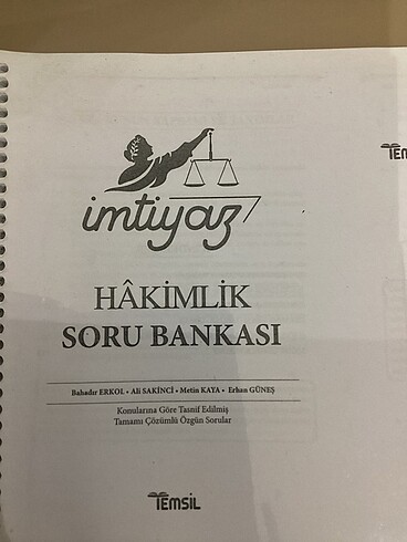İmtiyaz soru bankası