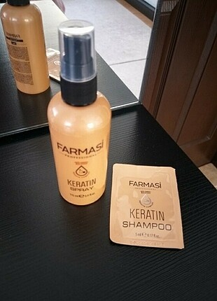 Keratin saç spreyi 