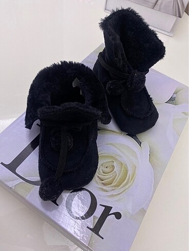 Unısex İçi tüylü kışlık bebek bot - Görsel 3