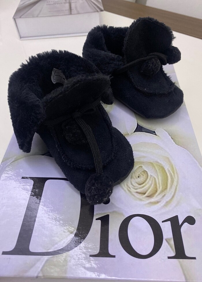 Unısex İçi tüylü kışlık bebek bot - Görsel 4