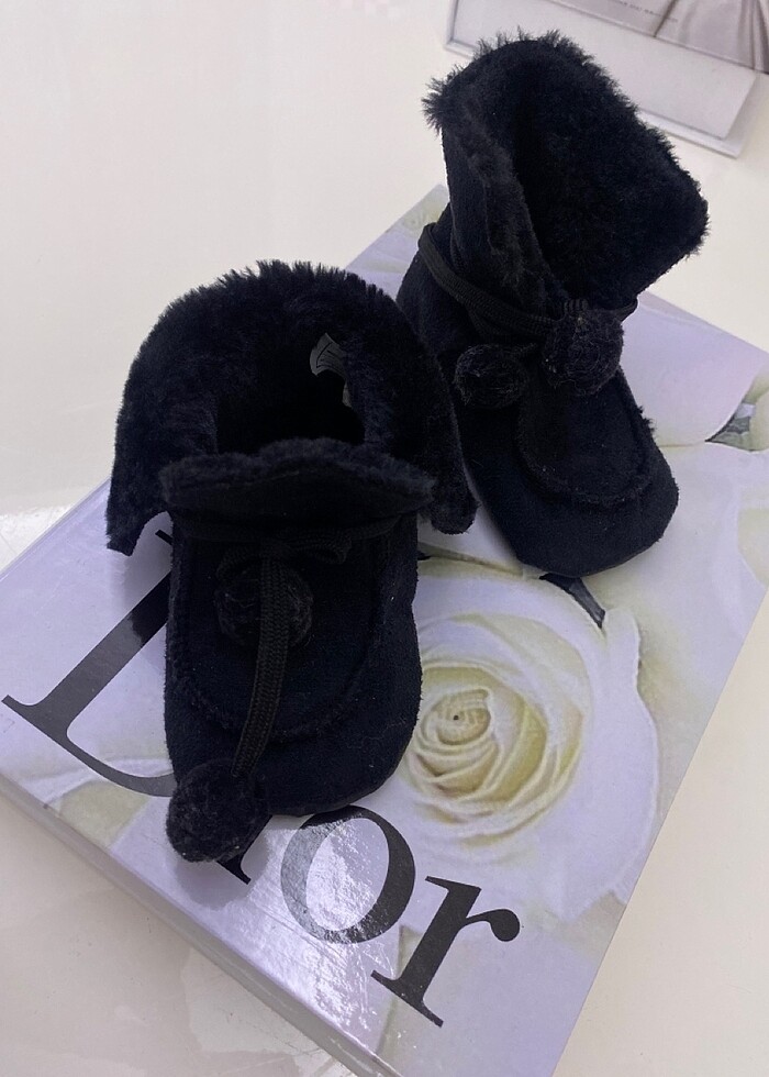 Unısex İçi tüylü kışlık bebek bot - Görsel 3