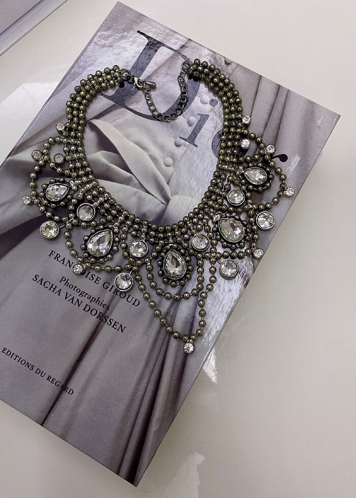 Taşlı kolye - Görsel 4