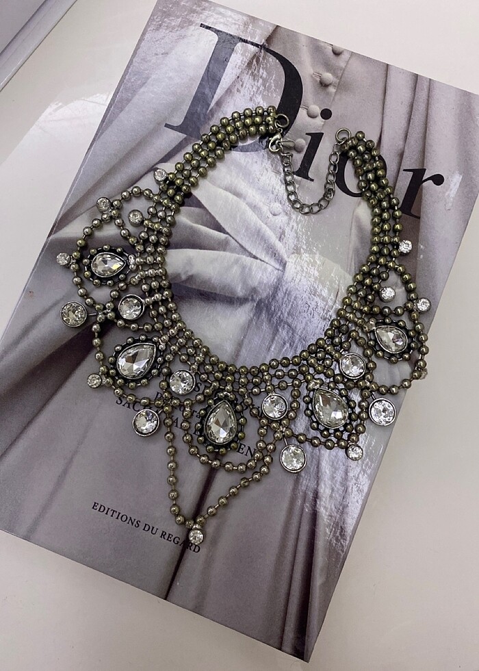 Taşlı kolye - Görsel 3