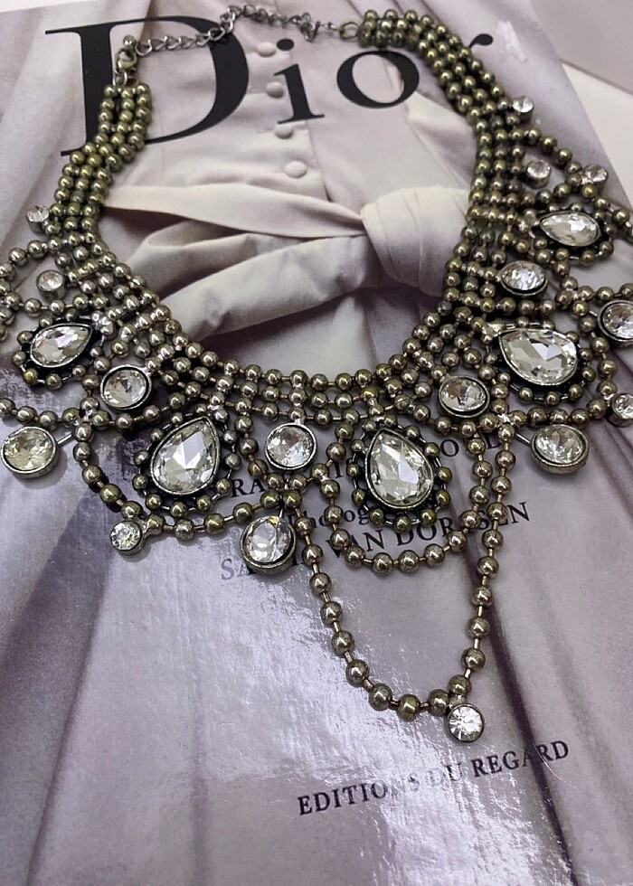 Taşlı kolye - Görsel 5