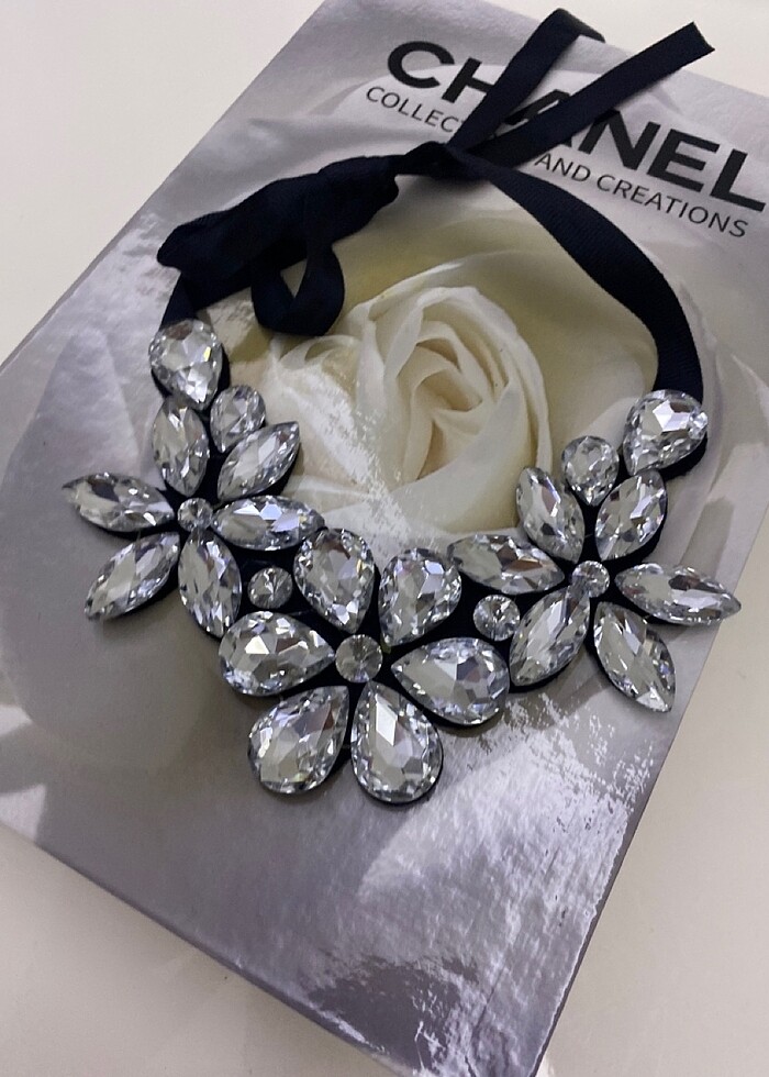 Taşlı kolye - Görsel 2