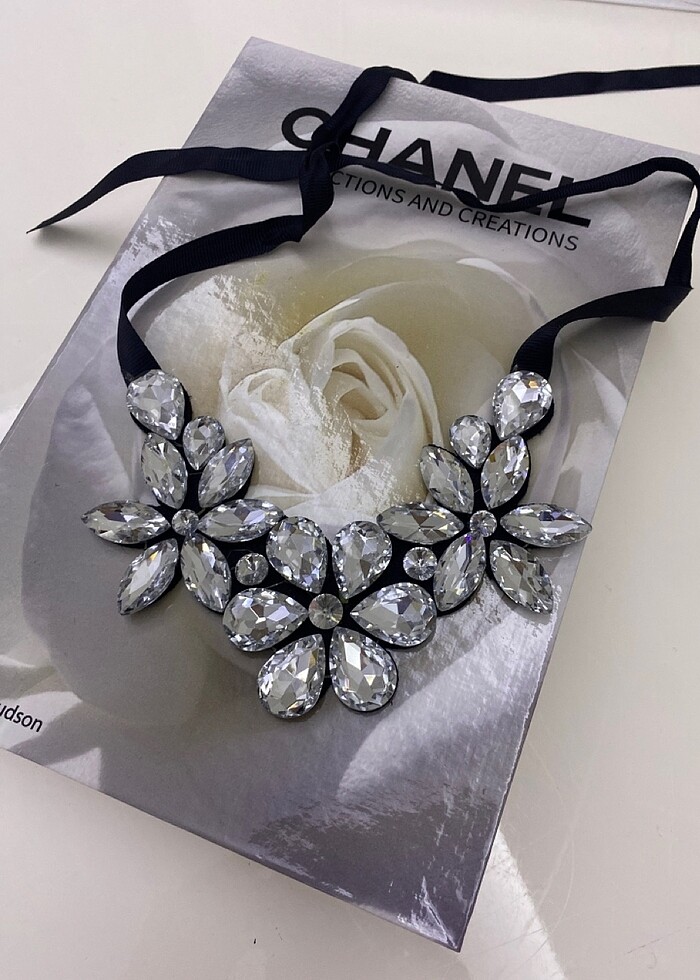 Taşlı kolye - Görsel 4