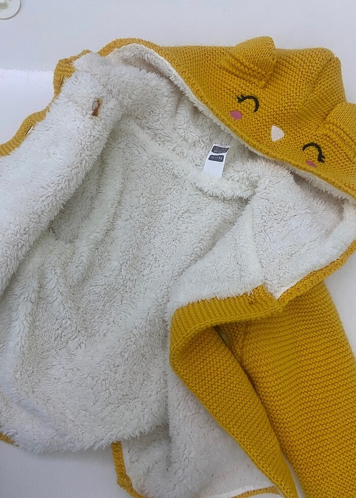 İçi peluş hırka - Görsel 2