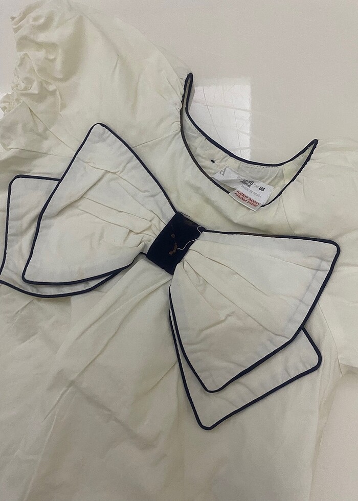 Zara fiyonklu elbise - Görsel 2