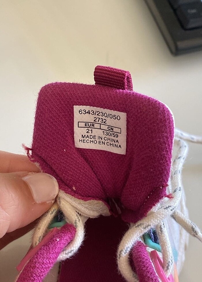 Zara kız bebek spor ayakkabı - Görsel 2