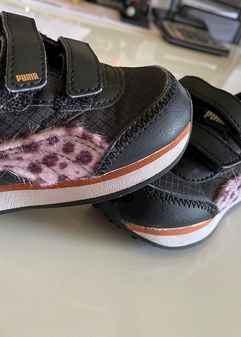 Siyah kız bebek ayakkabısı Puma - Görsel 7