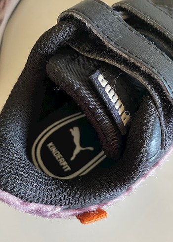 Siyah kız bebek ayakkabısı Puma - Görsel 4