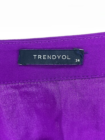 34 Beden mor Renk Trendyol & Milla Midi Etek %70 İndirimli.