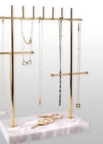 Zara Takı askısı mermer gold