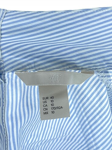 40 Beden mavi Renk H&M Gömlek %70 İndirimli.