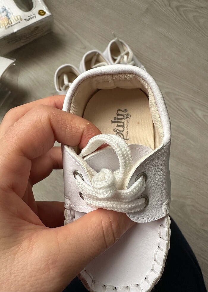 İkiz erkek bebek ayakkabısı - Görsel 3