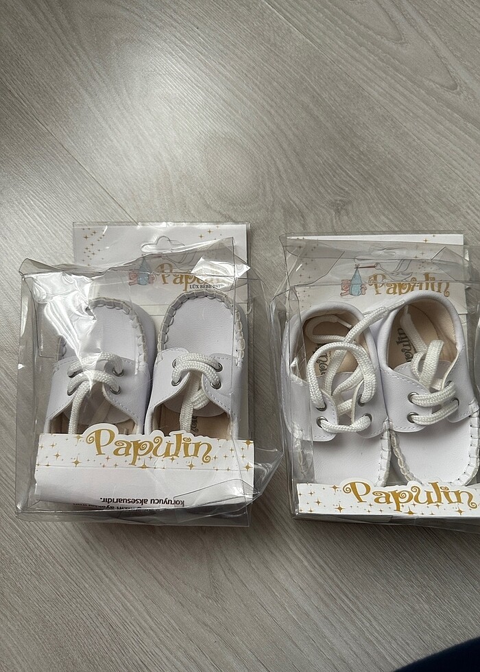 İkiz erkek bebek ayakkabısı - Görsel 5