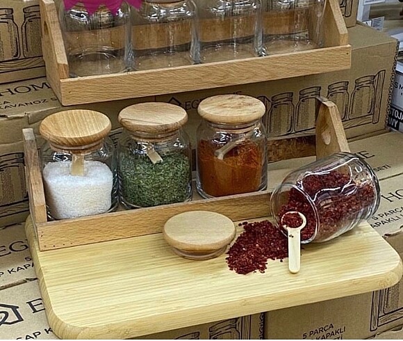 4 lü set baharat takımı