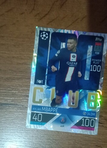 Match atax futbolcu kartı 100 club mbappé