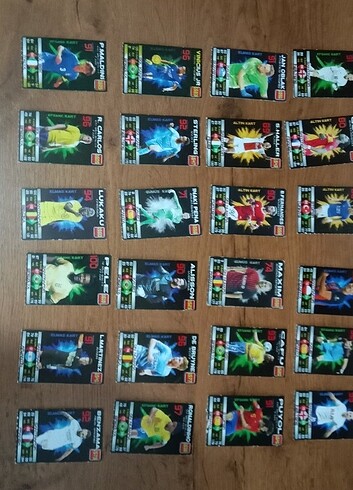  Beden Süper Final serisi 108 adet futbolcu kartı 