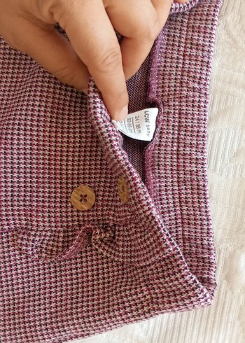 24-36 Ay Beden Bordo Düğmeli Vintage kız çocuk Şort