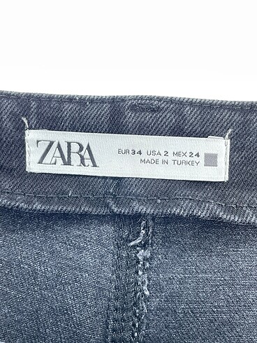 34 Beden siyah Renk Zara Jean / Kot %70 İndirimli.
