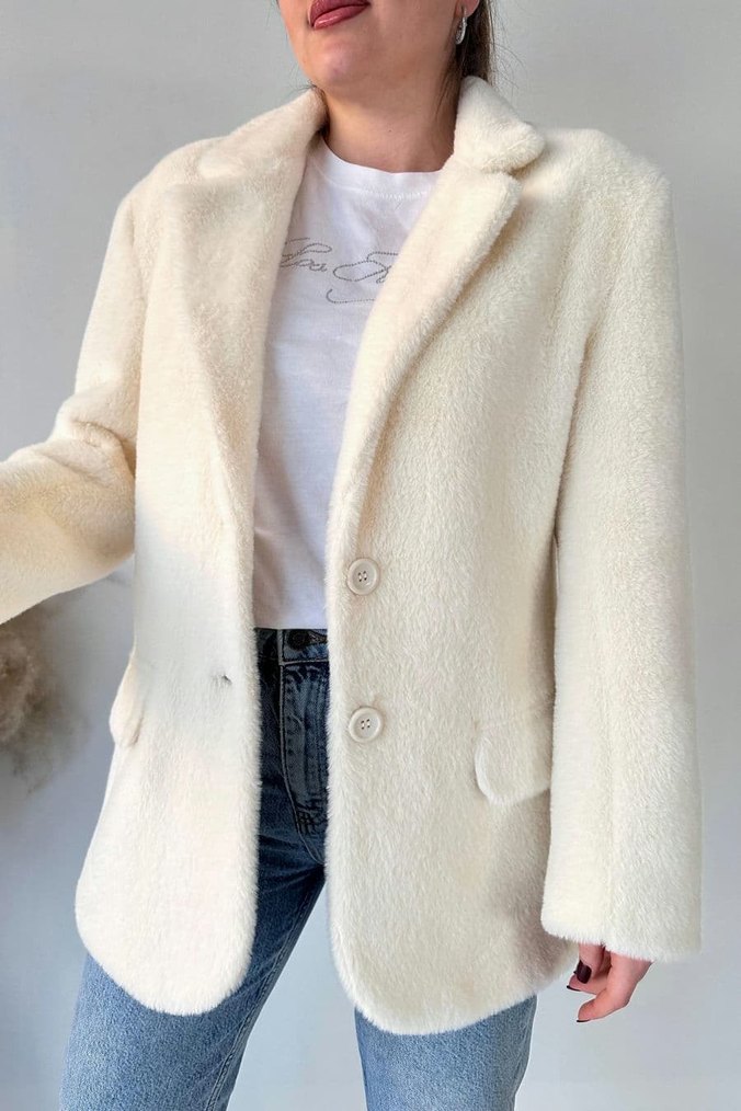 Kürklü ceket - Görsel 4