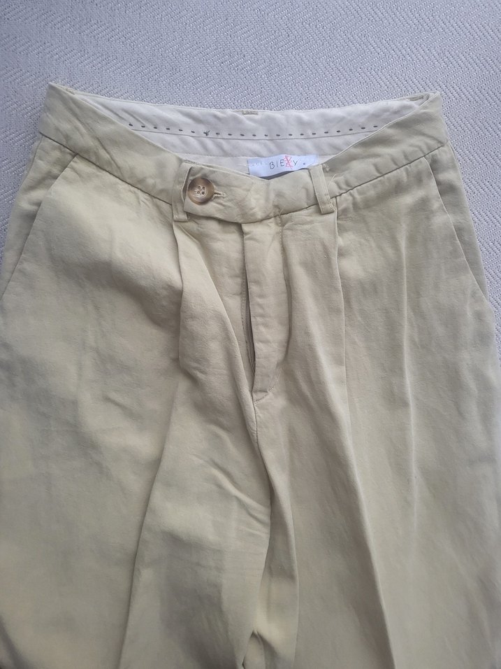 Kadın Keten Pantolon - Görsel 3