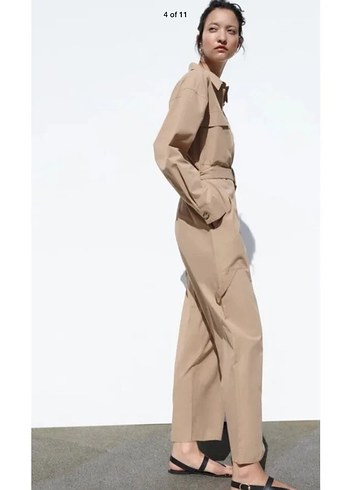 Bej Kadın tulum - Görsel 3