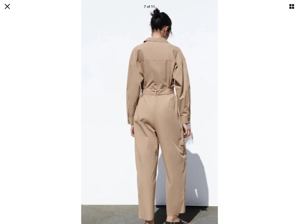 Bej Kadın tulum - Görsel 2