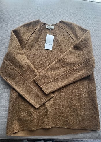 Kadın Oversize Triko Kazak - Görsel 3