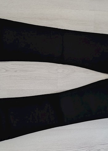 Zara zara Siyah Kemer Detaylı İspanyol Kadın Kot Pantolon