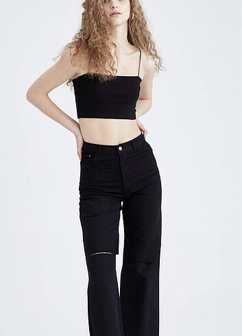 DeFacto Wide Leg Jean - Görsel 2