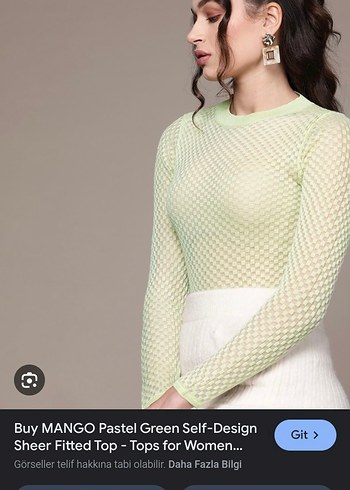 Mango Mor Triko Kadın Uzun Kollu Kazak - Görsel 5