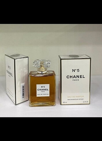 Chanel N°5 barkodlu parfüm 