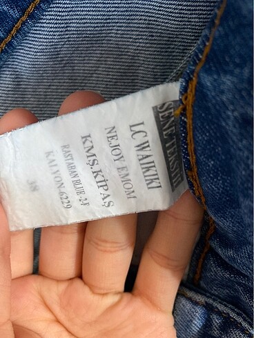 38 Beden Kot pantolon