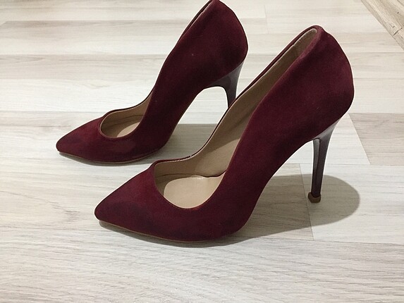 süvet bordo stiletto