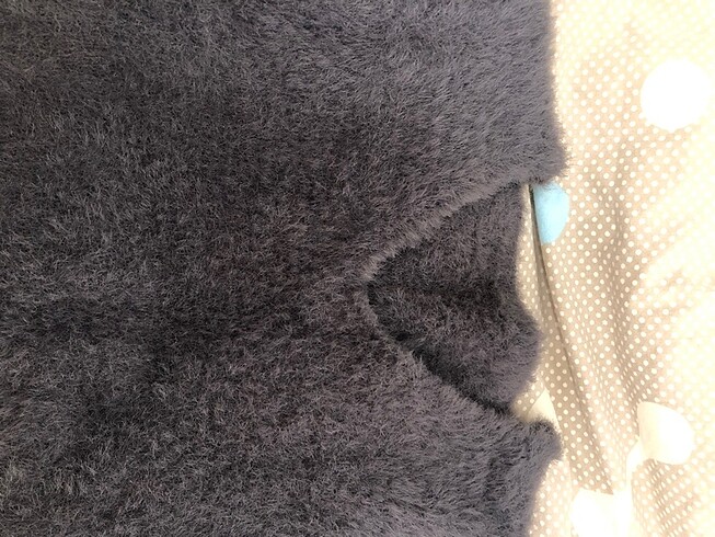 s Beden tüylü crop bluz