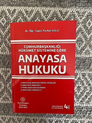 Anayasa Hukuku Ferhat Uslu