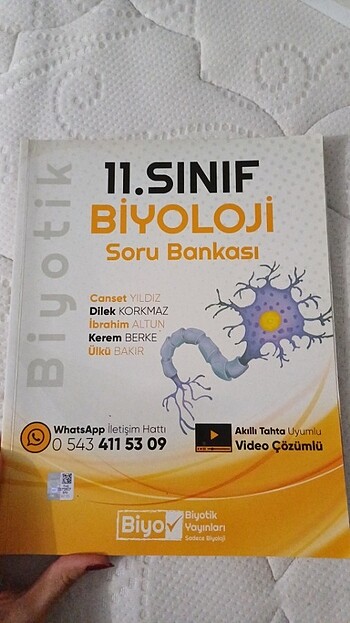 11.sınıf biyoloji soru bankası
