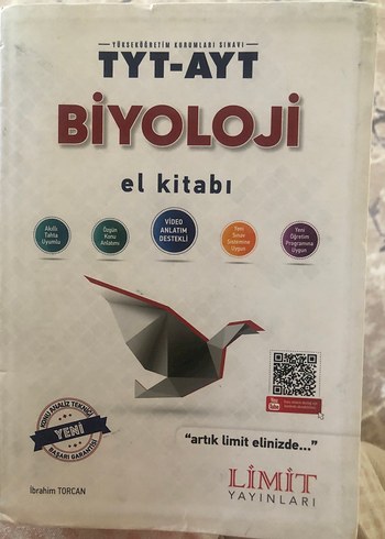 Limit Yayınları TYT-AYT Biyoloji El Kitabı