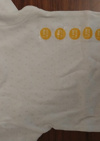 Beyaz çıtçıtlı body - Görsel 3