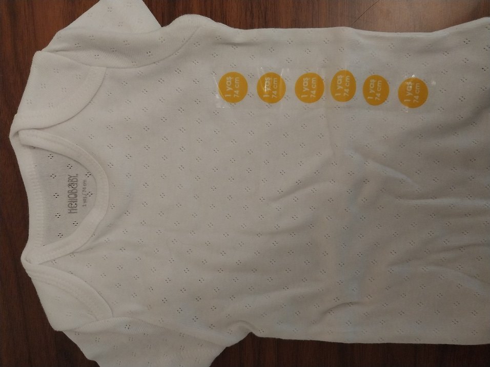 Beyaz çıtçıtlı body - Görsel 3