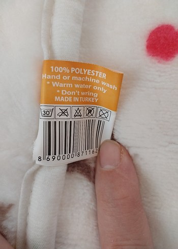 Renkli Desenli Çocuk Battaniyesi - Görsel 8