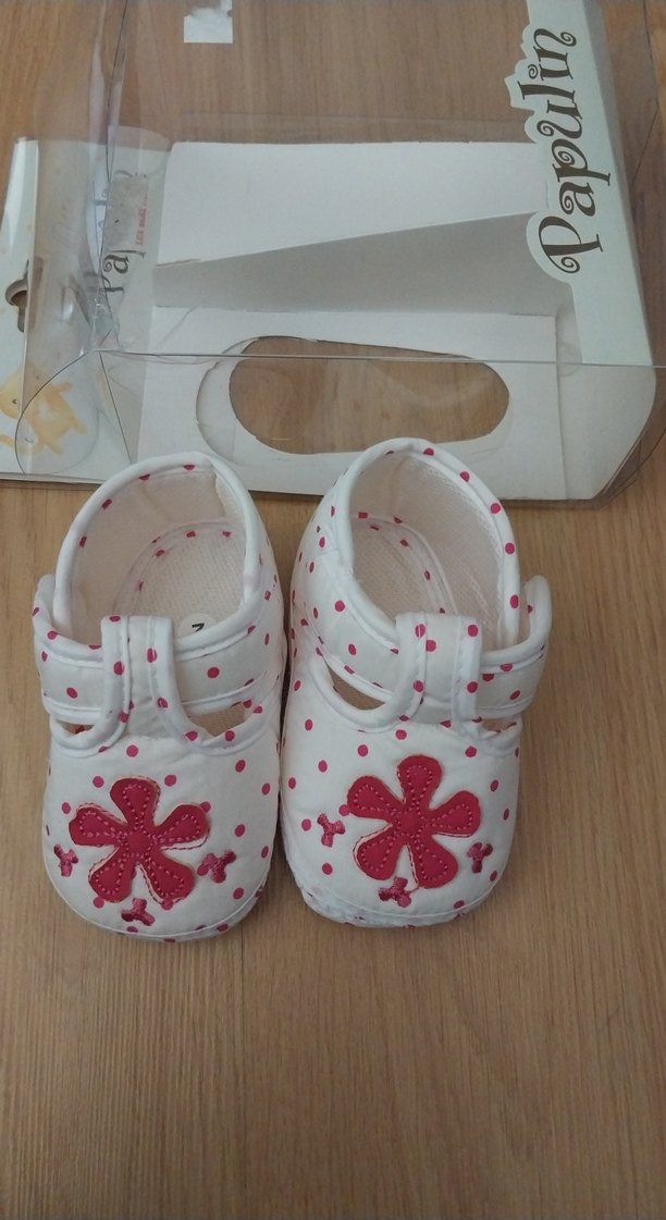 Papulin Kız Bebek İlk Adım Ayakkabısı - Görsel 3