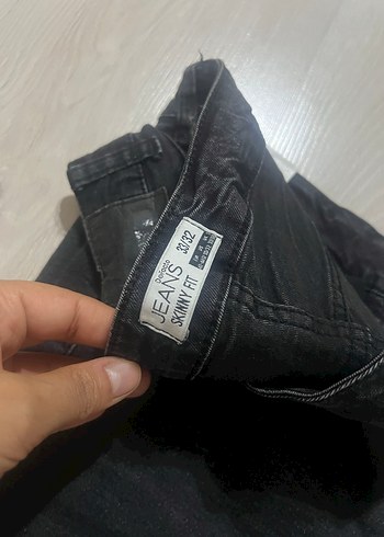 Siyah slimfit Boy Regular Fit Denim erkek Jean - Görsel 2