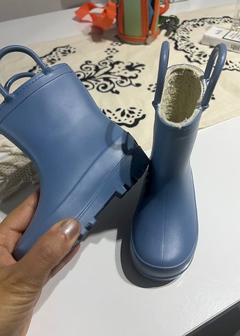 Mavi Erkek Çocuk Lastik Bot - Görsel 2